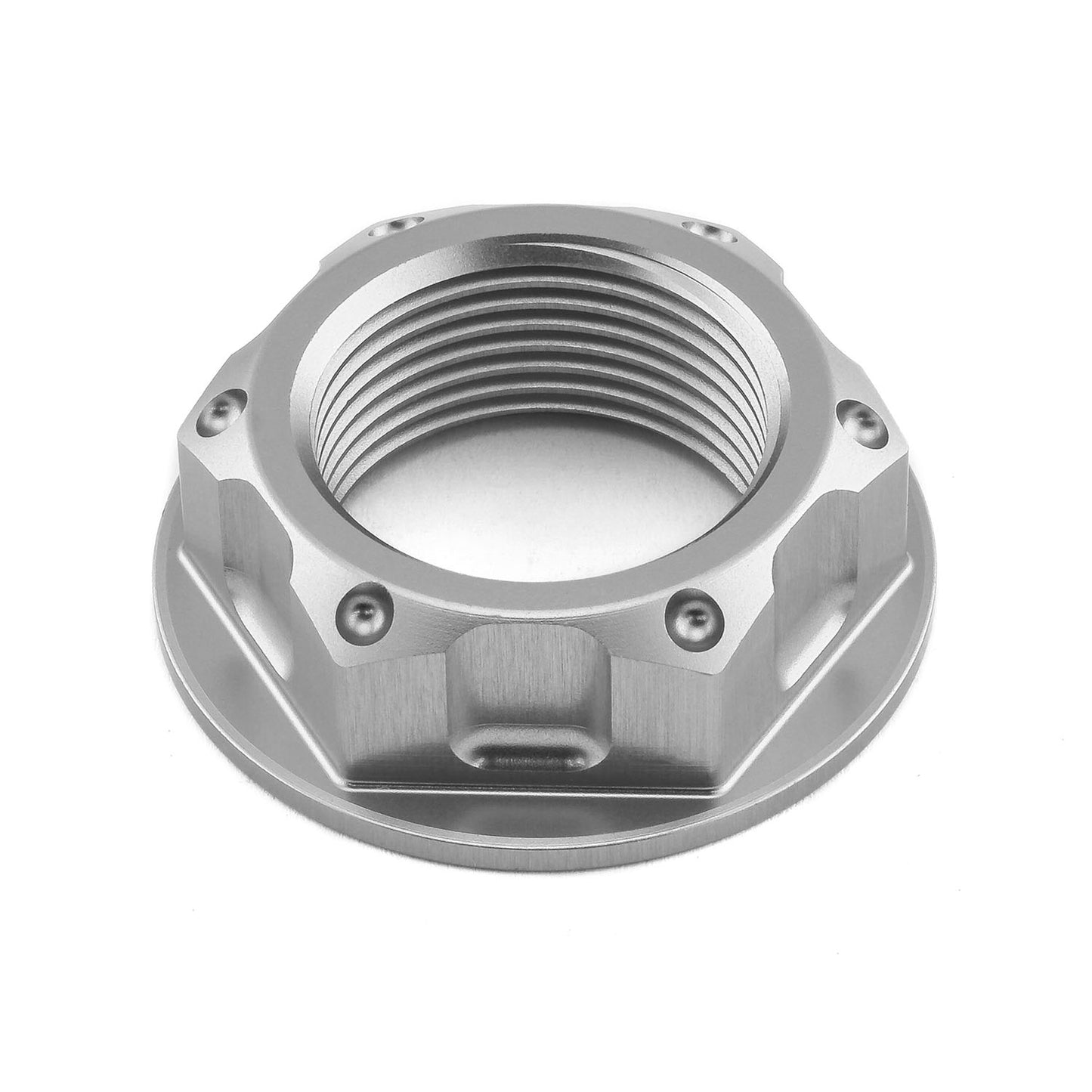 Pro-Bolt Aluminium Flanged Top Yoke Nut M24x1.50mm (LTYOKEO30)
