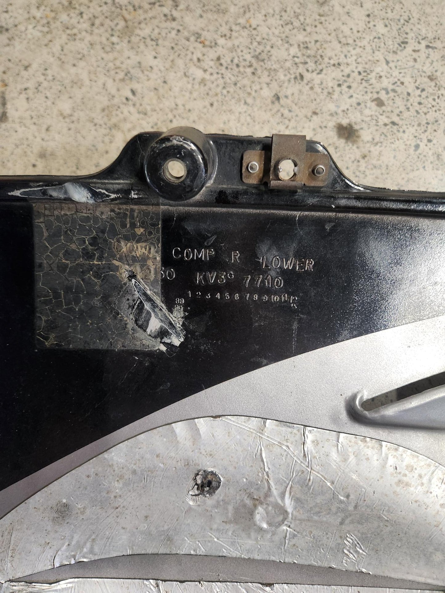 1989 Honda NSR250R Right-Hand Lower Cowl – Genuine OEM