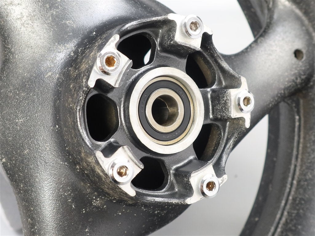 1989 Suzuki GSX-R1100K Rear Rim with Pirelli Diablo Rosso Tire