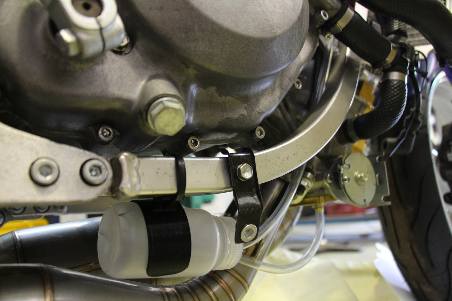 TYGA Fairing Lower Stay, Carbon, Set, RGV250 VJ21