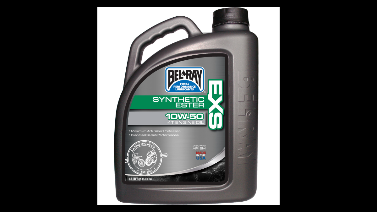 Bel-Ray EXS 10W-50 Full Synthetic Ester 4T Engine Oil – 4 Litre