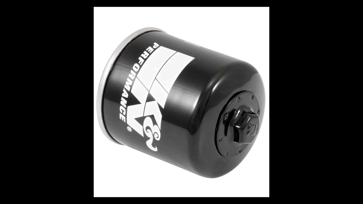 K&N HF-153 High-Performance Oil Filter – Spin-On with 17mm Wrench-Off Nut