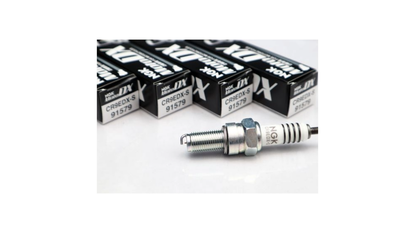 NGK CR9EDX-S MotoDX Spark Plug (91579)