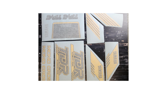 Aftermarket Yamaha TDR250 Decal Kit – Black Model