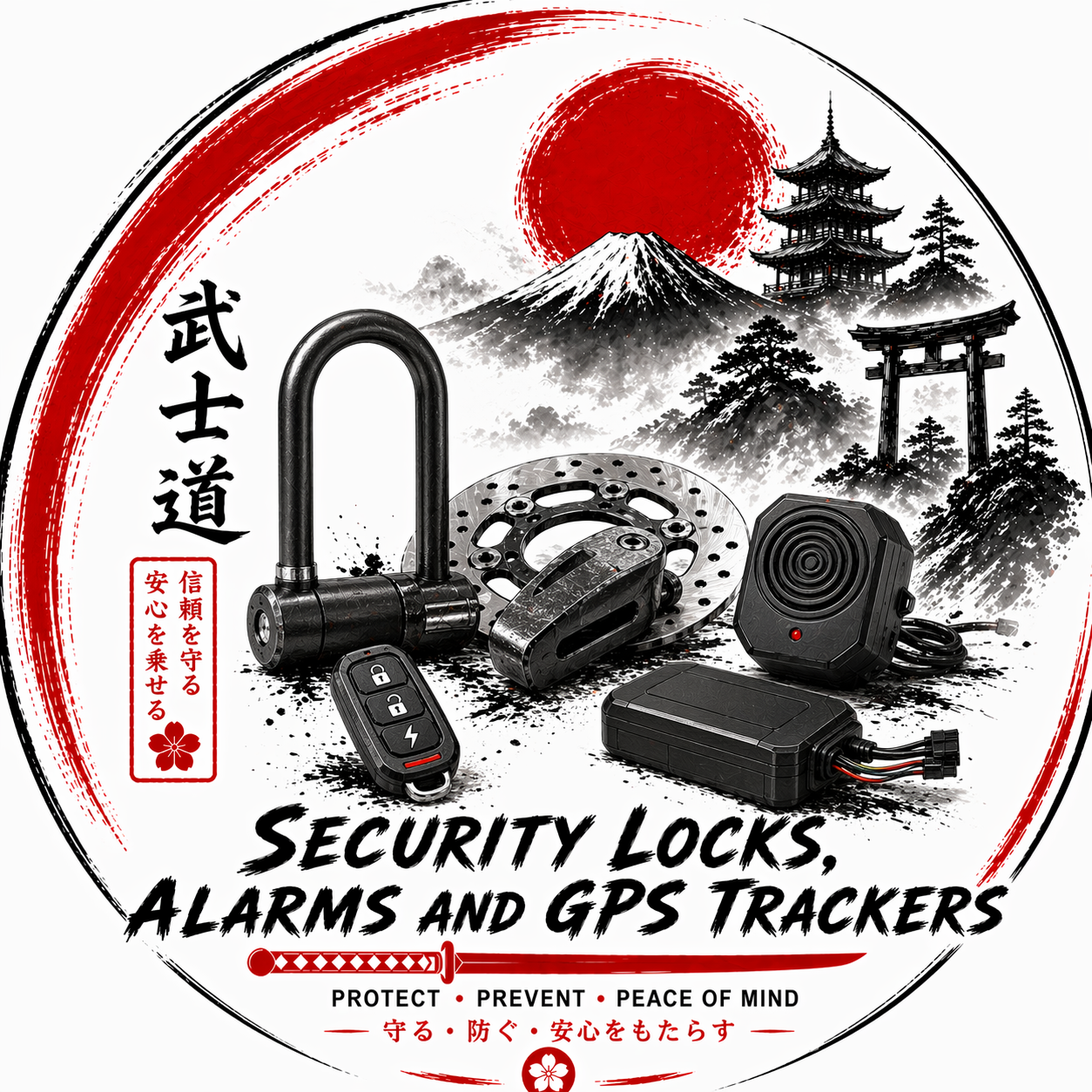 Security Locks, Alarms and GPS Trackers