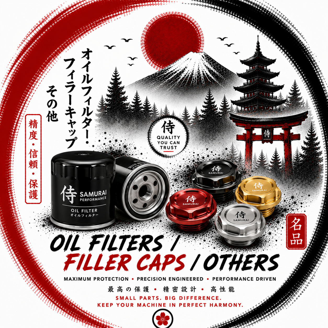 Oil Filters/Filler Caps / Others