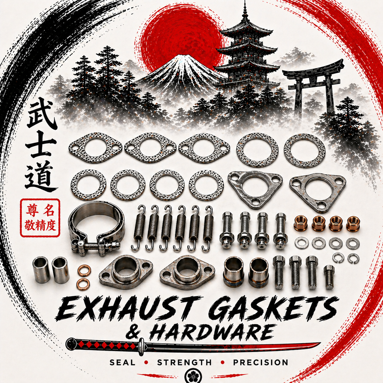 Exhaust Gaskets and Hardware