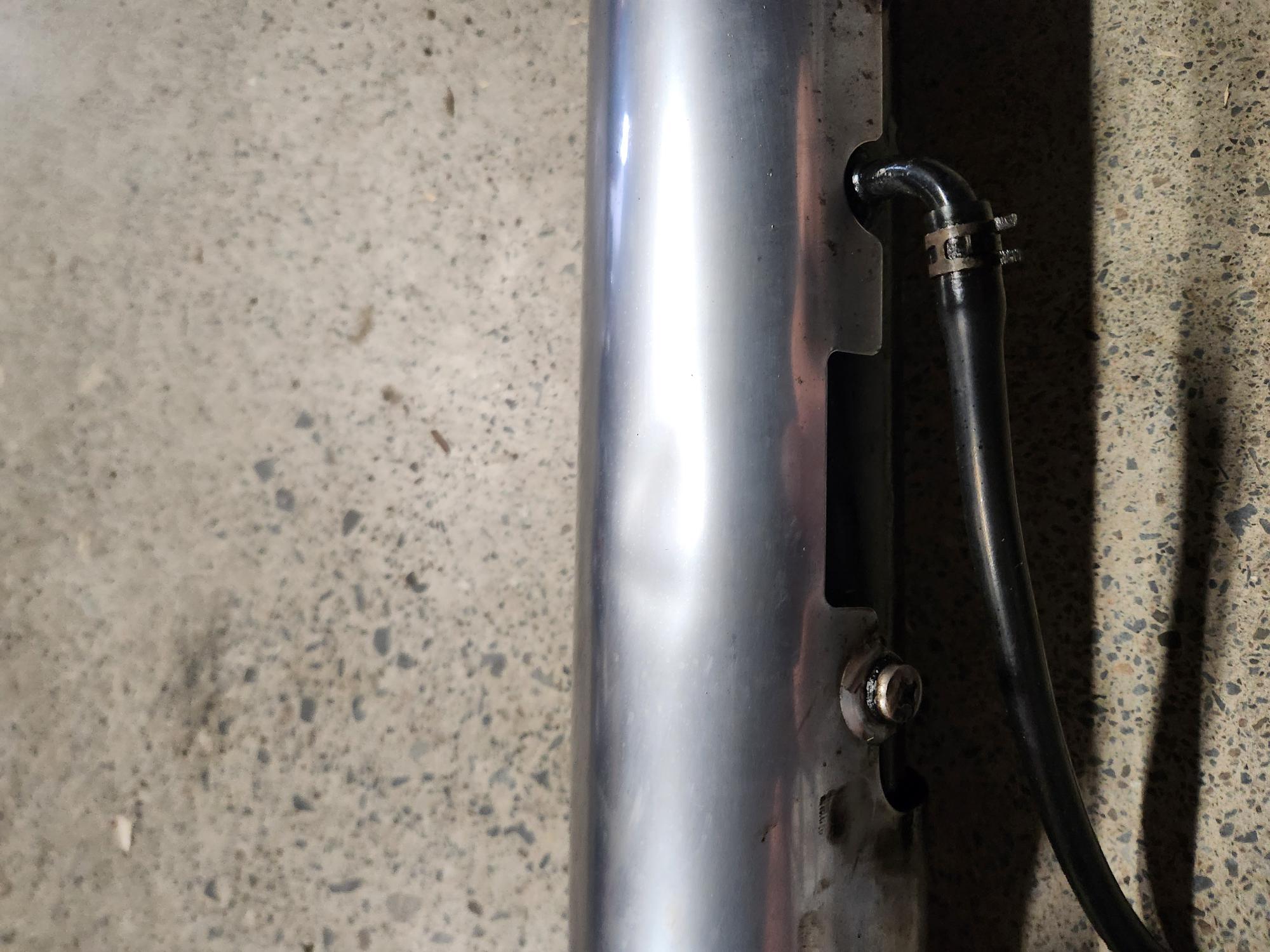 1988 Yamaha TDR250 Right-Hand Muffler