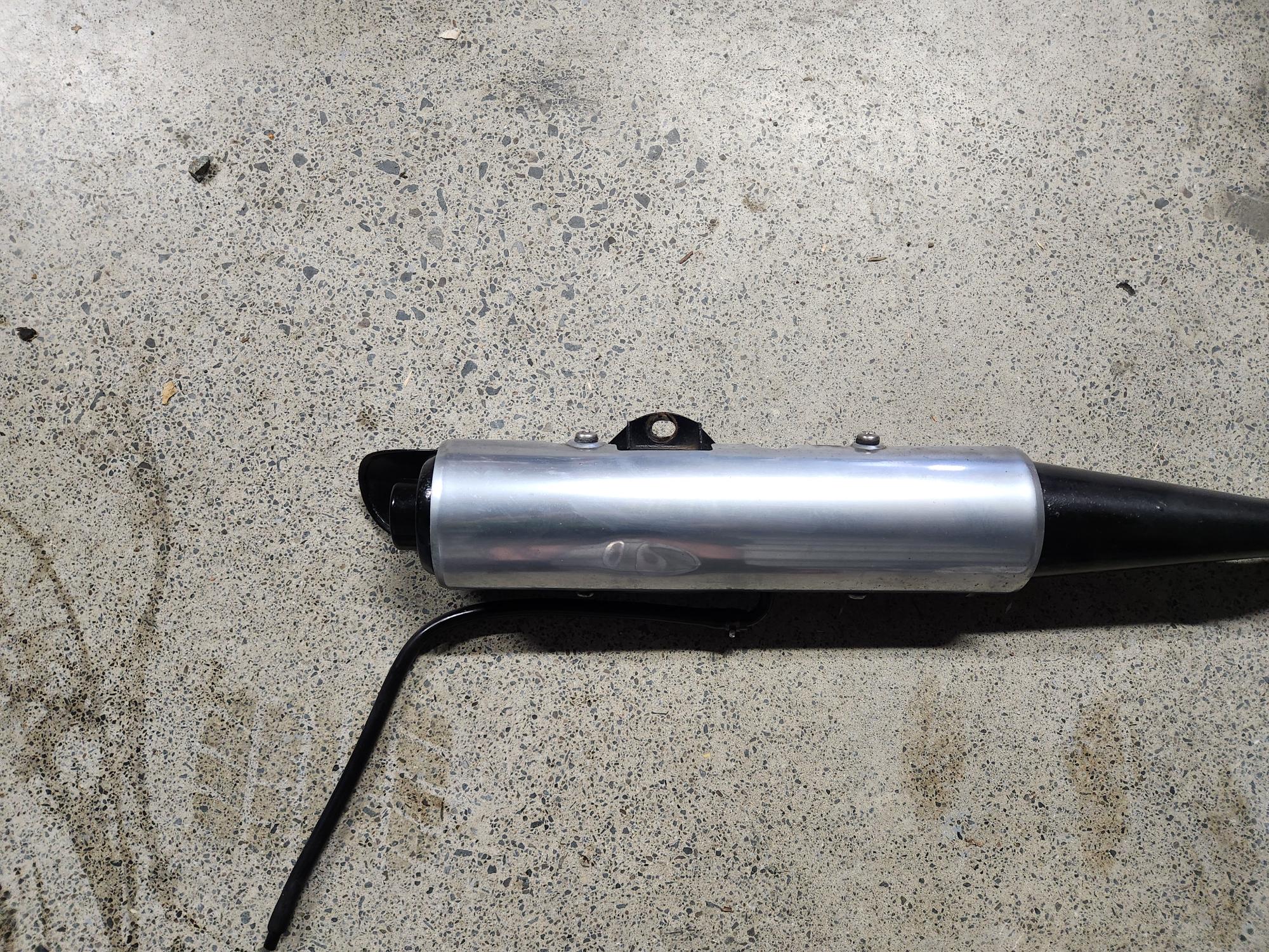 1988 Yamaha TDR250 Right-Hand Muffler