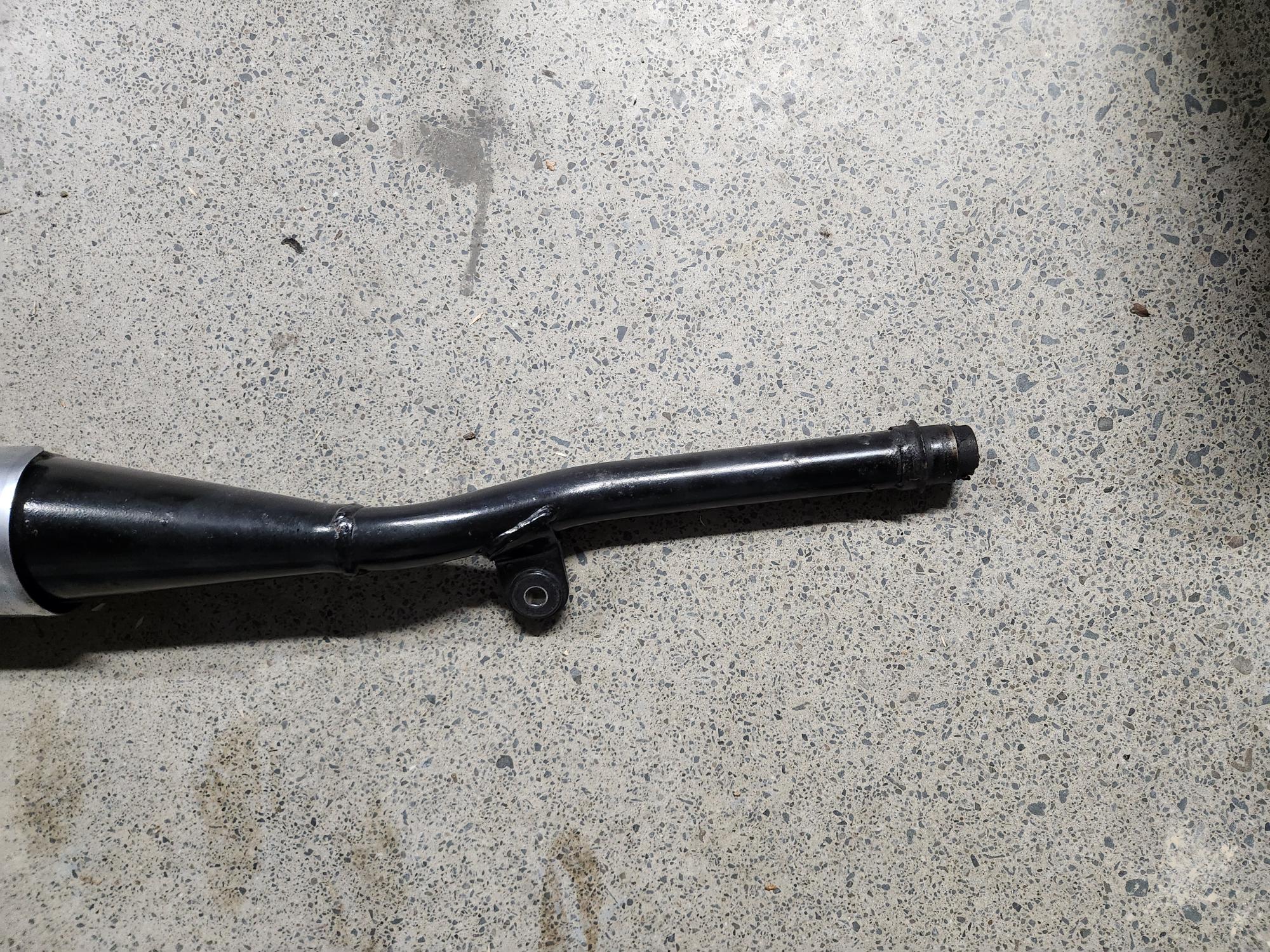 1988 Yamaha TDR250 Right-Hand Muffler