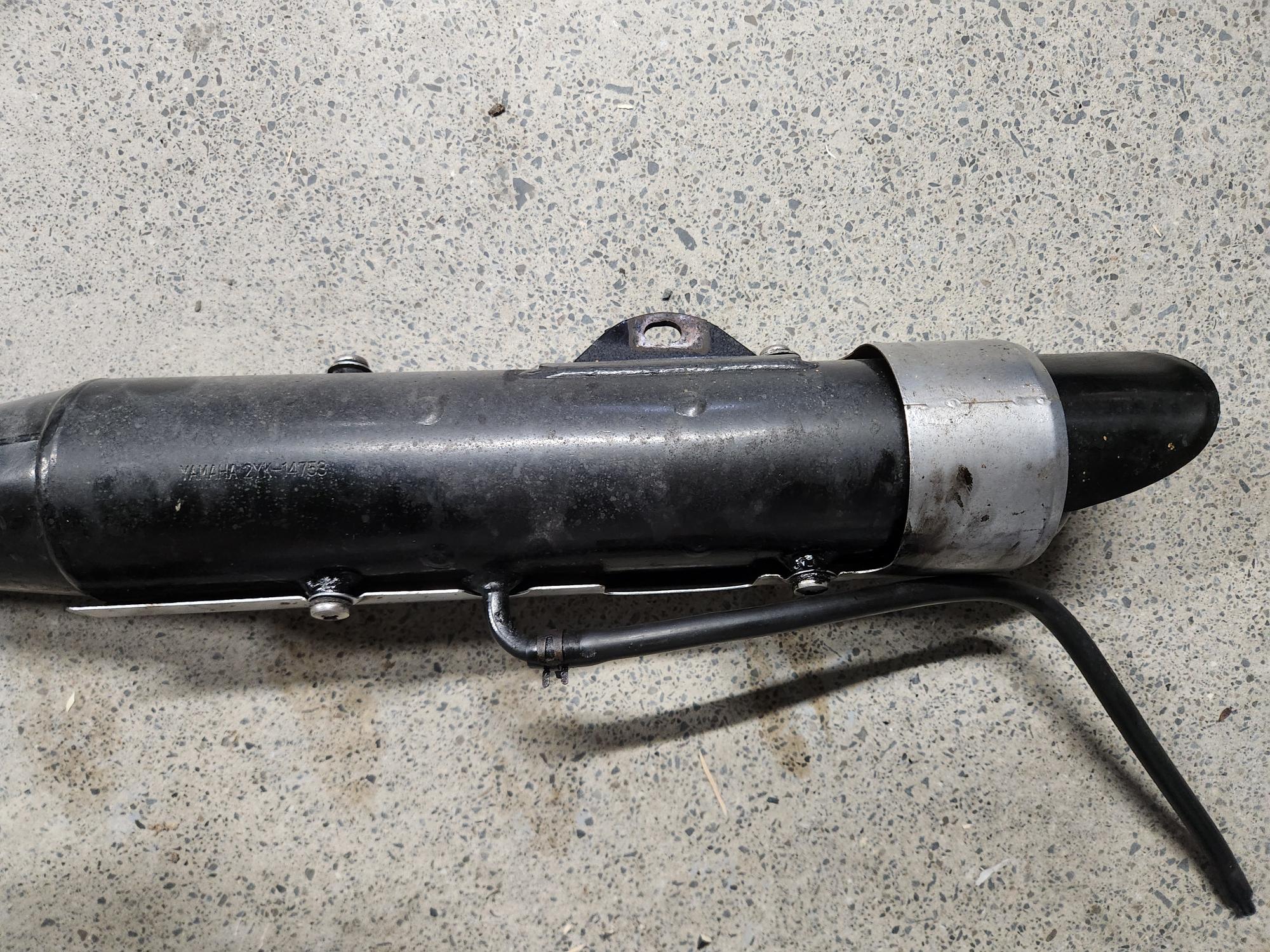 1988 Yamaha TDR250 Right-Hand Muffler
