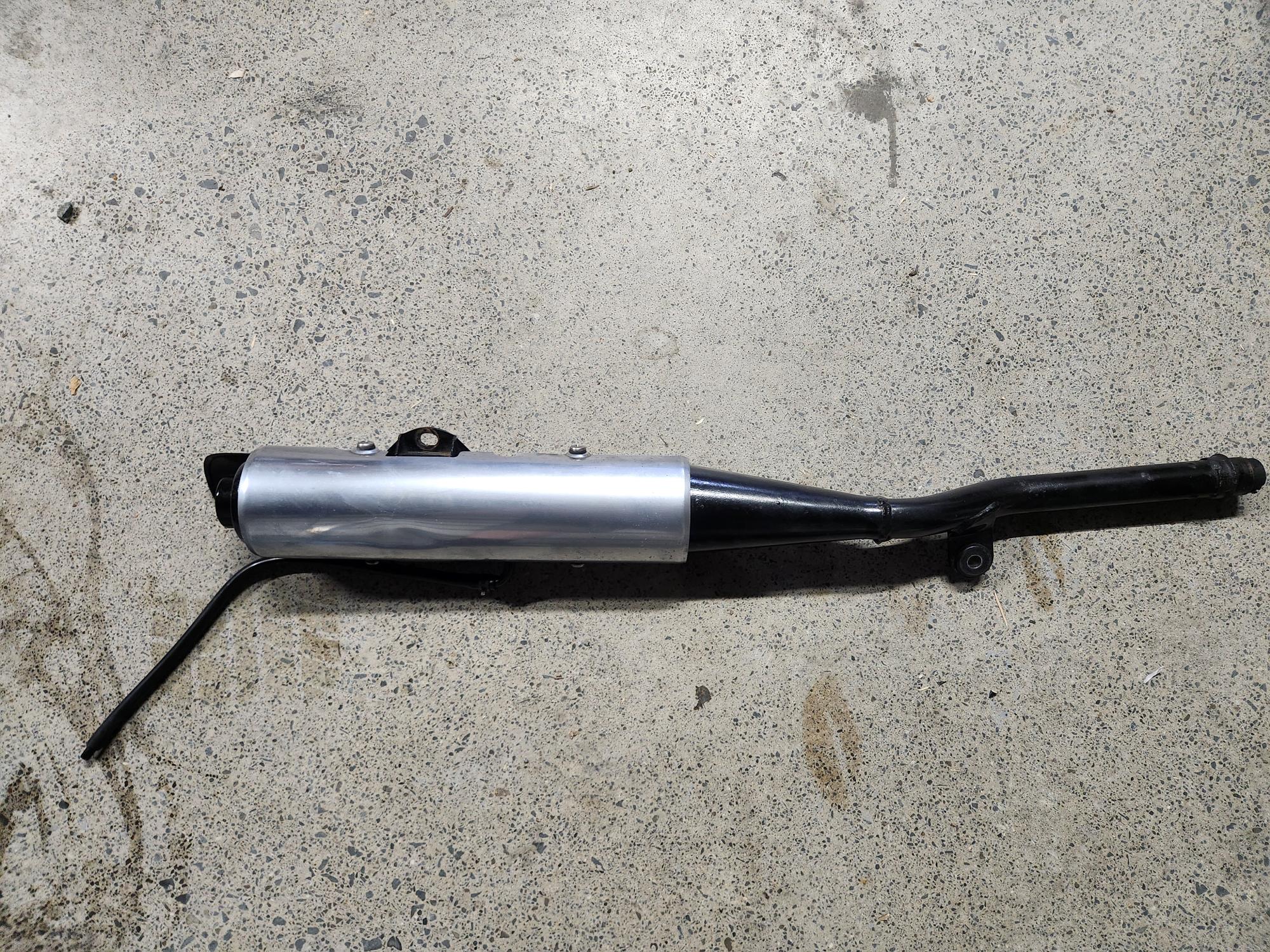1988 Yamaha TDR250 Right-Hand Muffler