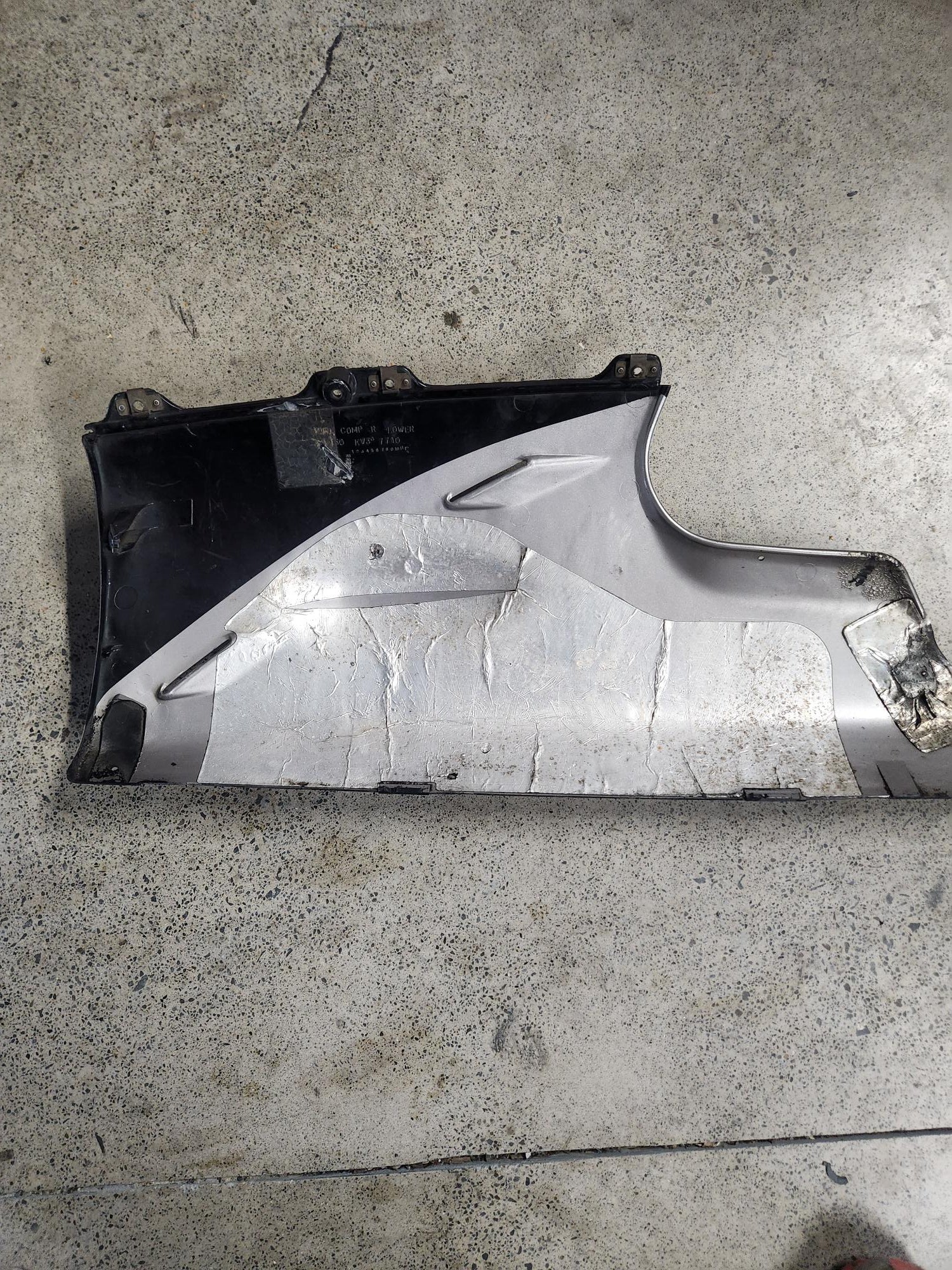1989 Honda NSR250R Right-Hand Lower Cowl – Genuine OEM