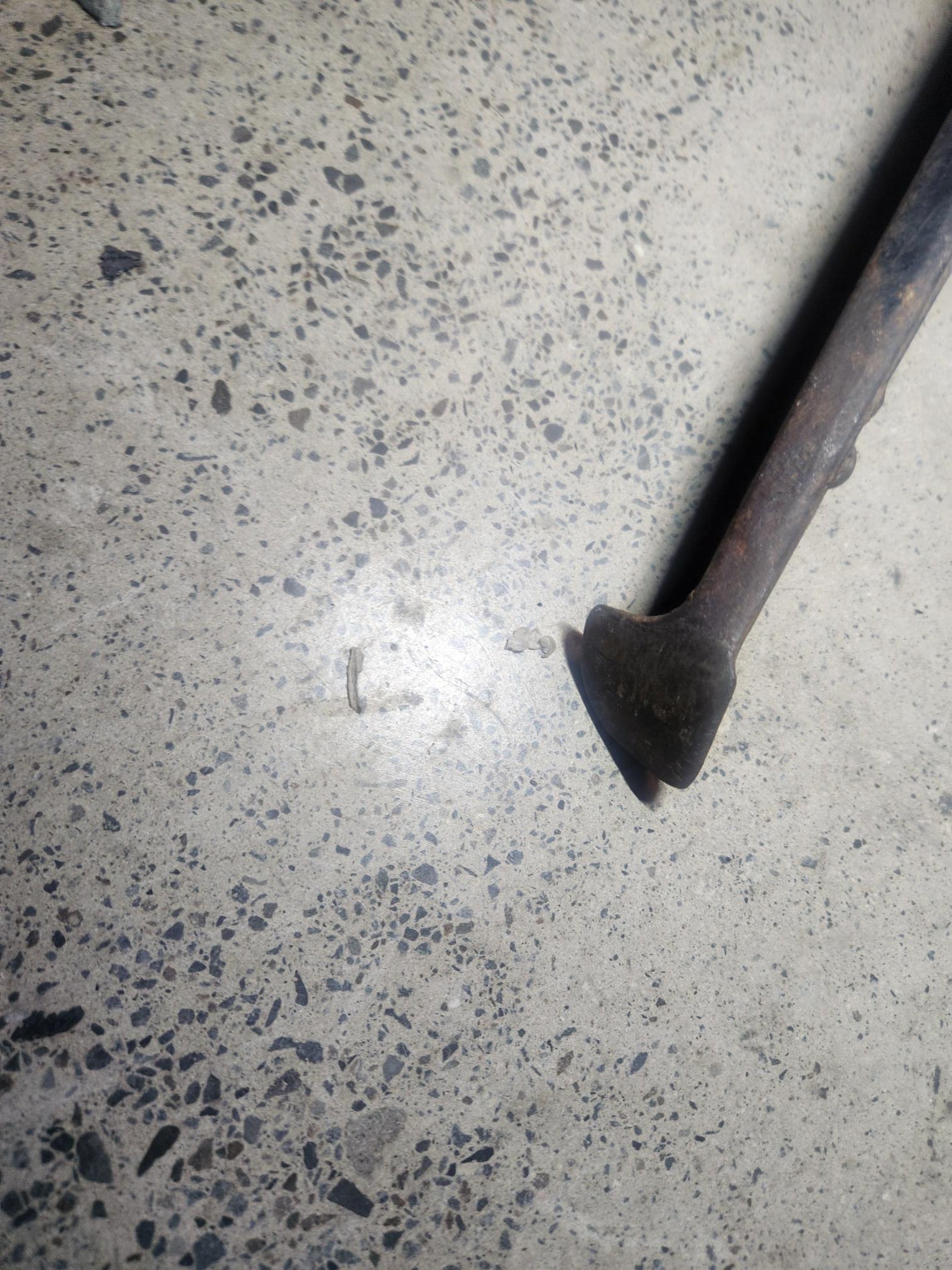 Suzuki RG250 GJ-21B Used Side Stand with Mounting Bracket