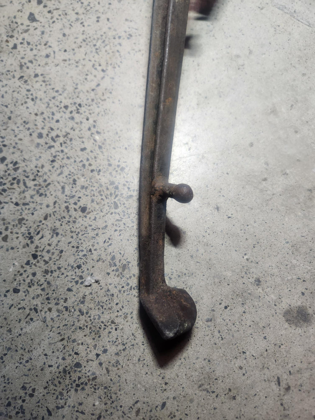 Suzuki RG250 GJ-21B Used Side Stand with Mounting Bracket