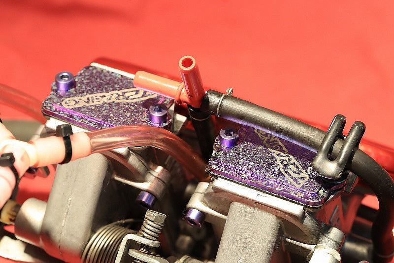 T2Racing Titanium Carburetor Top Plate fits Honda NSR250R MC18 / MC21
