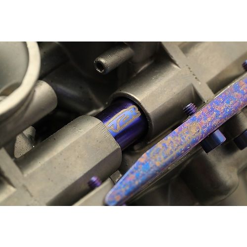 T2 Racing Titanium Carburetor Under Bracket