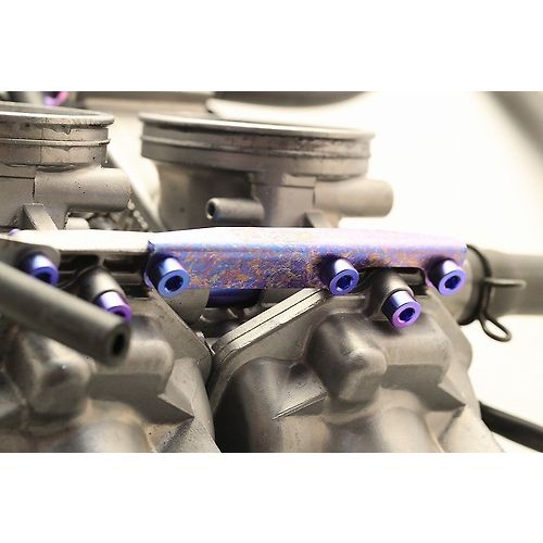 T2 Racing Titanium Carburetor Under Bracket