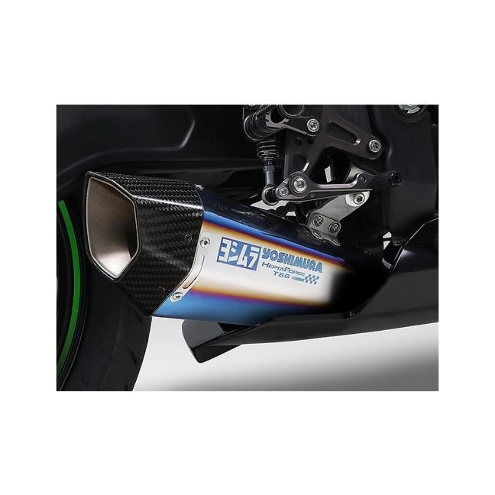 Yoshimura HEPTA FORCE TSS Racing Titanium Cyclone – ZX-25R / ZX-4R