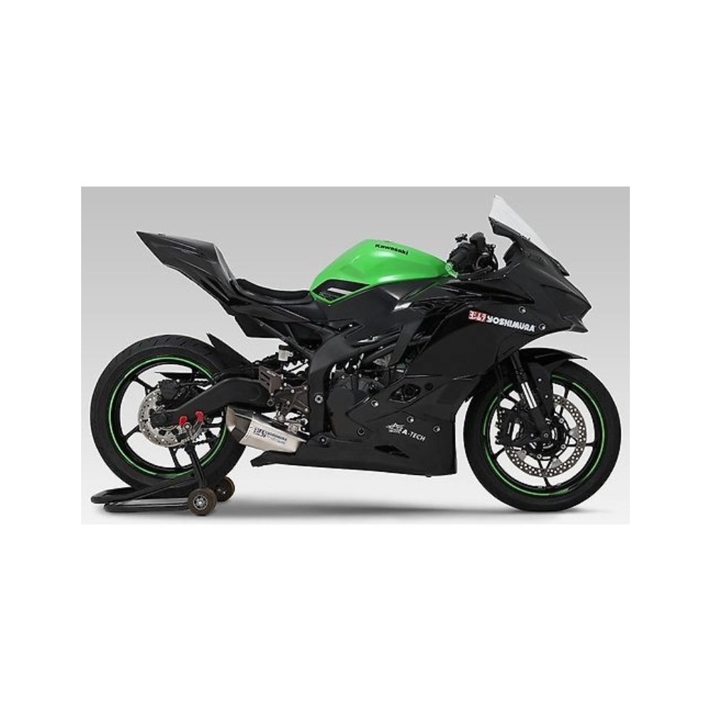 Yoshimura HEPTA FORCE TSS Racing Titanium Cyclone – ZX-25R / ZX-4R