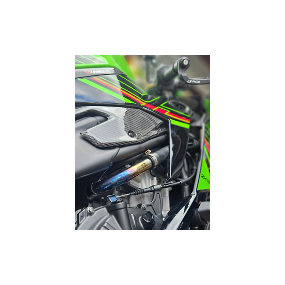 Trick Star Titanium Radiator Pipe Set – ZX-25R / ZX-4R
