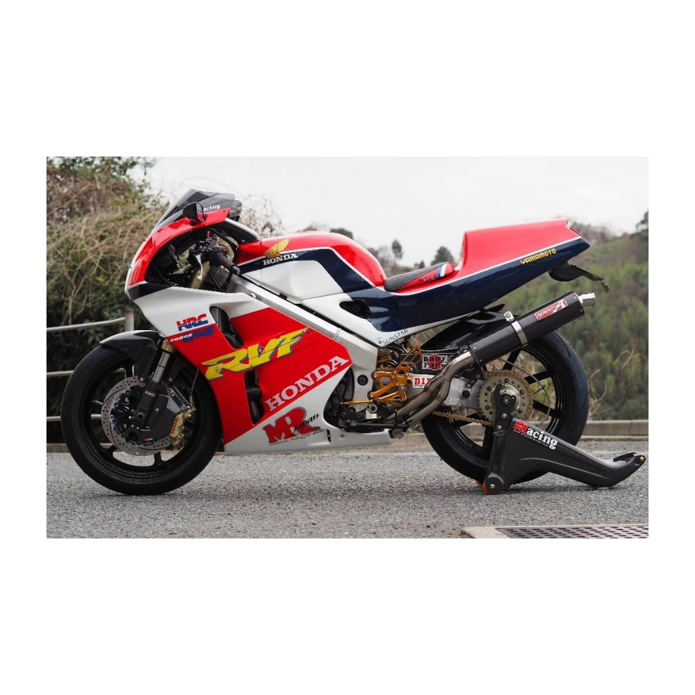 Yamamoto Racing TI4-2-1 Carbon Exhaust – VFR400R / RVF400
