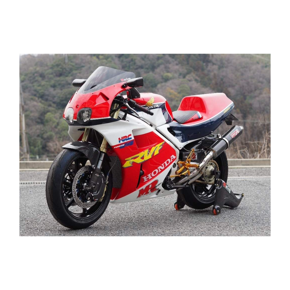 Yamamoto Racing TI4-2-1 Carbon Exhaust – VFR400R / RVF400
