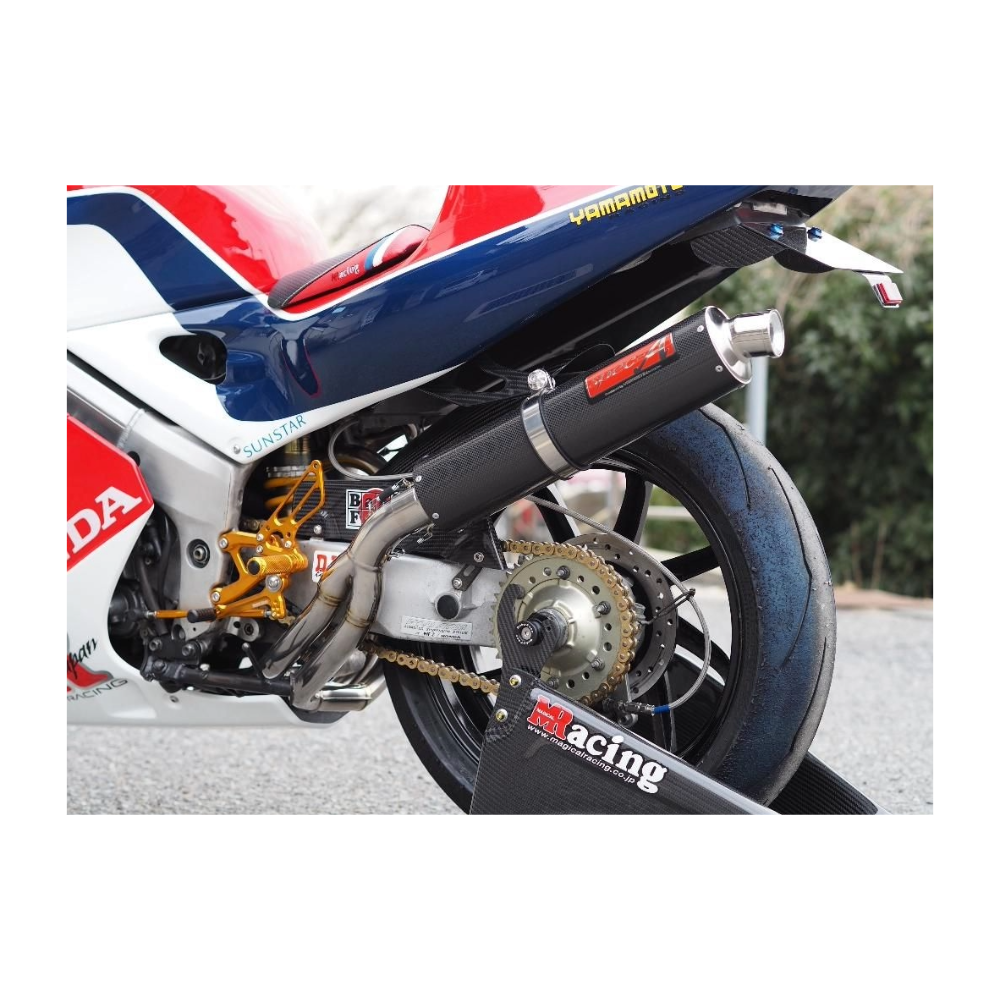 Yamamoto Racing TI4-2-1 Carbon Exhaust – VFR400R / RVF400