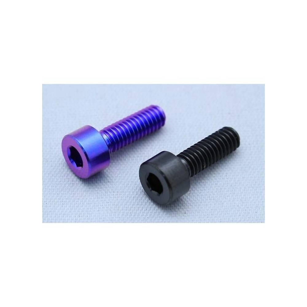 T2RACING TITANIUM CARBURETOR BOLT M4 x 12mm – 64 TITANIUM fits NSR250R MC18 / MC21 / MC28