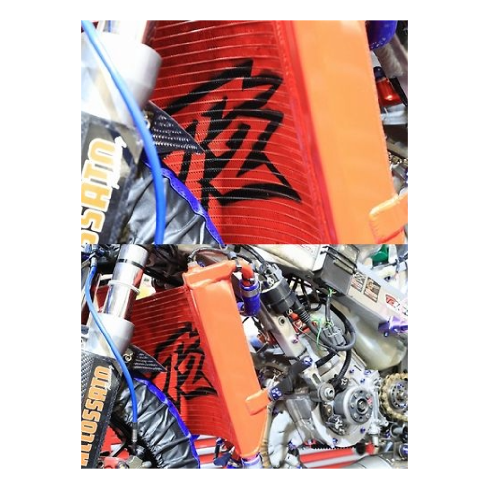 T2RACING 2-LAYER RADIATOR TYPE-2 PAINTED fits NSR250R MC18 / MC21 / MC28