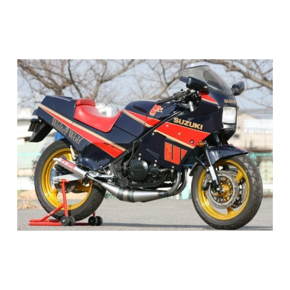 K2TEC STRAIGHT EXHAUST CHAMBER TYPE-1 fits RG250 GAMMA GJ21B