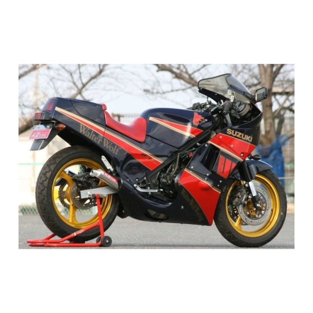 K2TEC STRAIGHT EXHAUST CHAMBER TYPE-1 fits RG250 GAMMA GJ21B