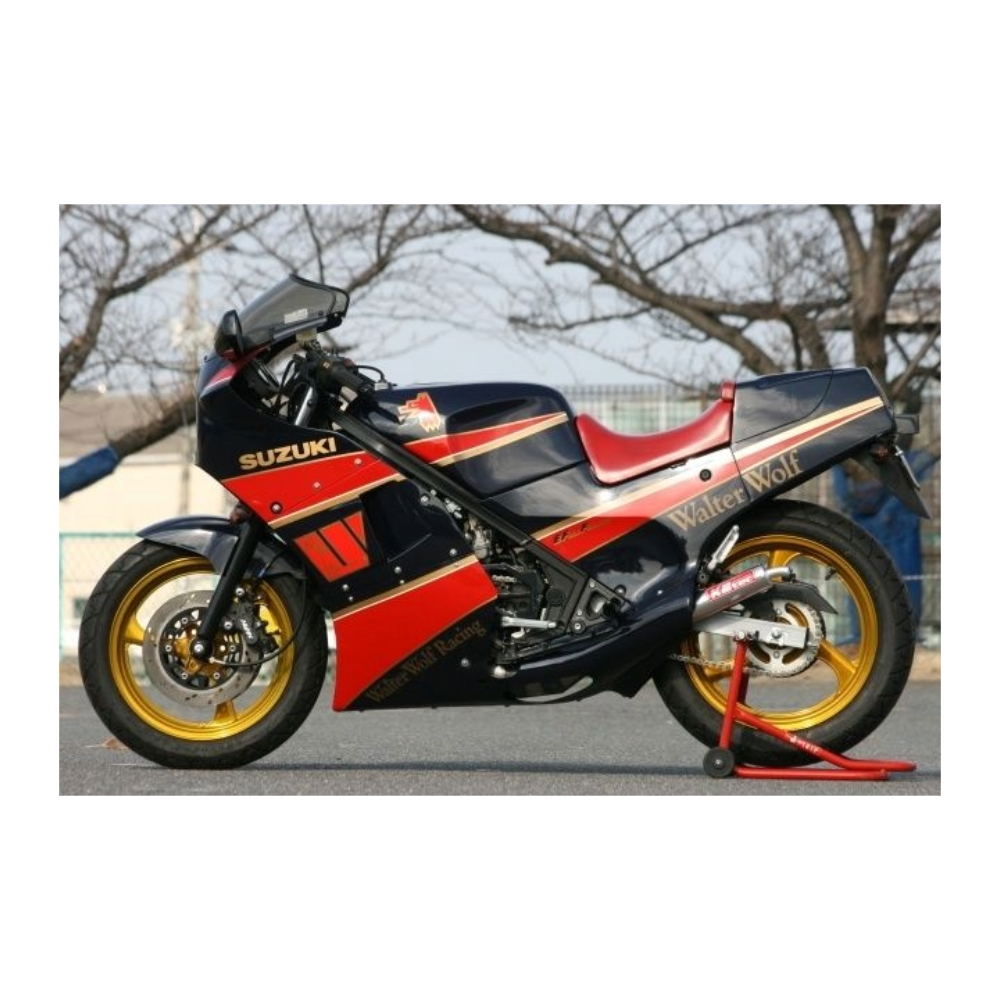 K2TEC STRAIGHT EXHAUST CHAMBER TYPE-1 fits RG250 GAMMA GJ21B