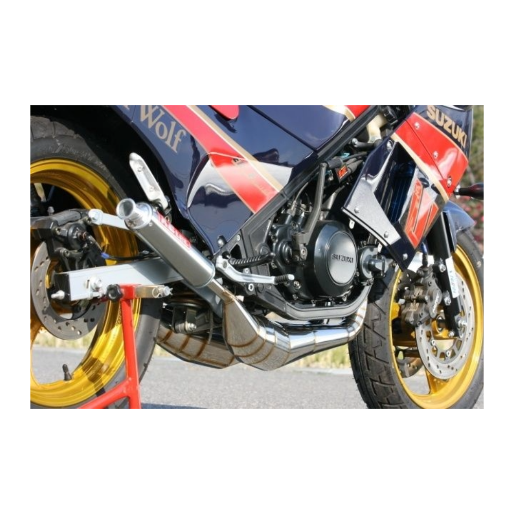 K2TEC K2 EXHAUST CHAMBER TYPE-2 fits RG250 GAMMA GJ21B
