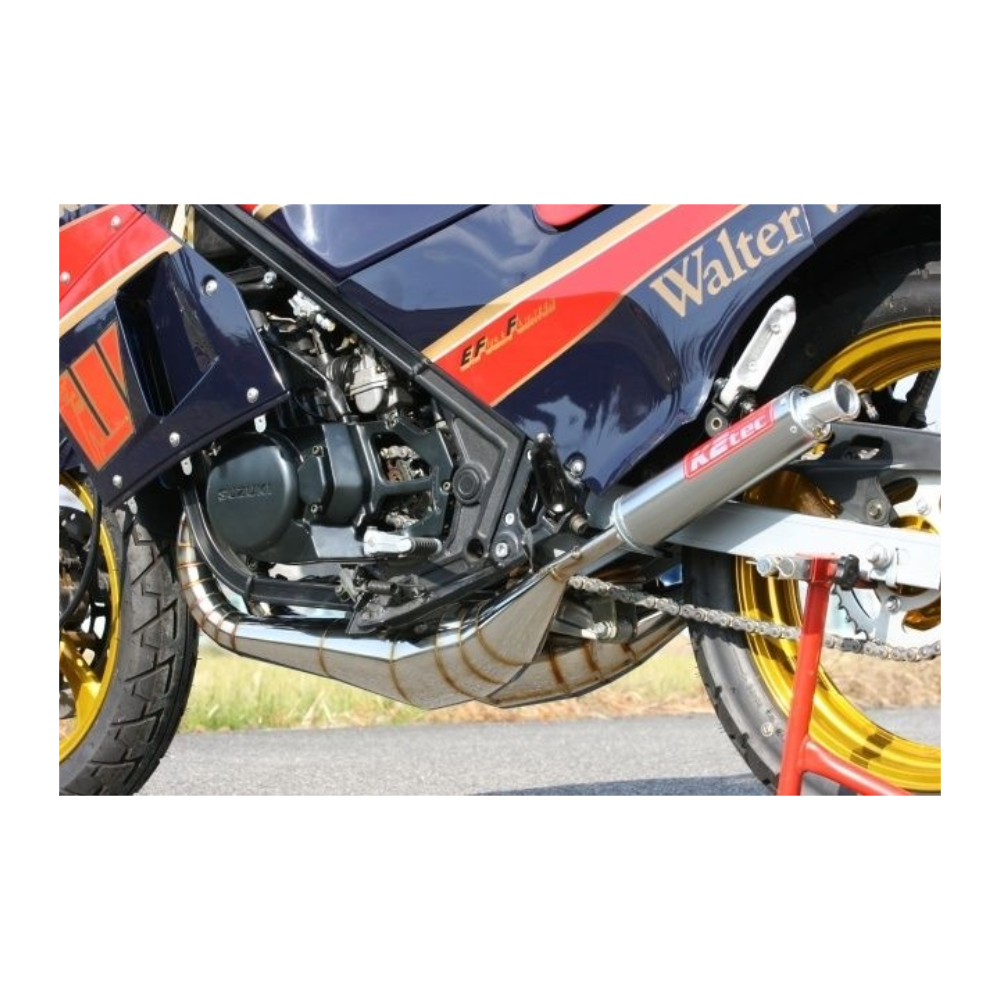 K2TEC K2 EXHAUST CHAMBER TYPE-2 fits RG250 GAMMA GJ21B