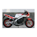 K2TEC Cross Exhaust Chamber TYPE-1 fits Yamaha TZR250 1KT