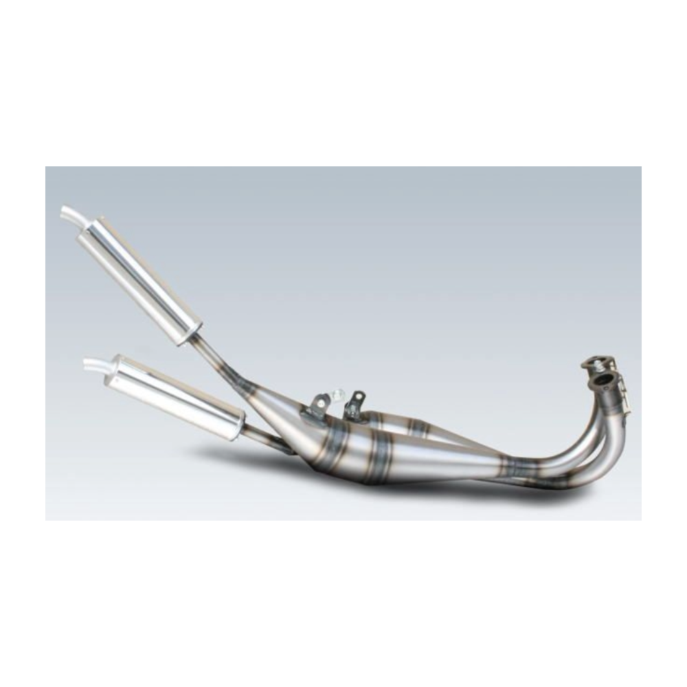 K2TEC Cross Exhaust Chamber TYPE-1 fits Yamaha TZR250 1KT