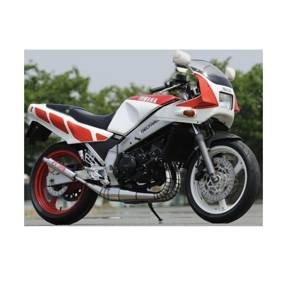 K2TEC Mirror Finish Stainless Steel Chamber TYPE-2 fits Yamaha TZR250 1KT