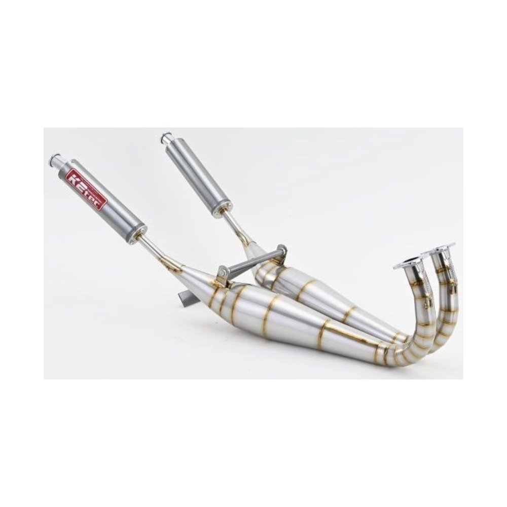 K2TEC Mirror Finish Stainless Steel Chamber TYPE-2 fits Yamaha TZR250 1KT