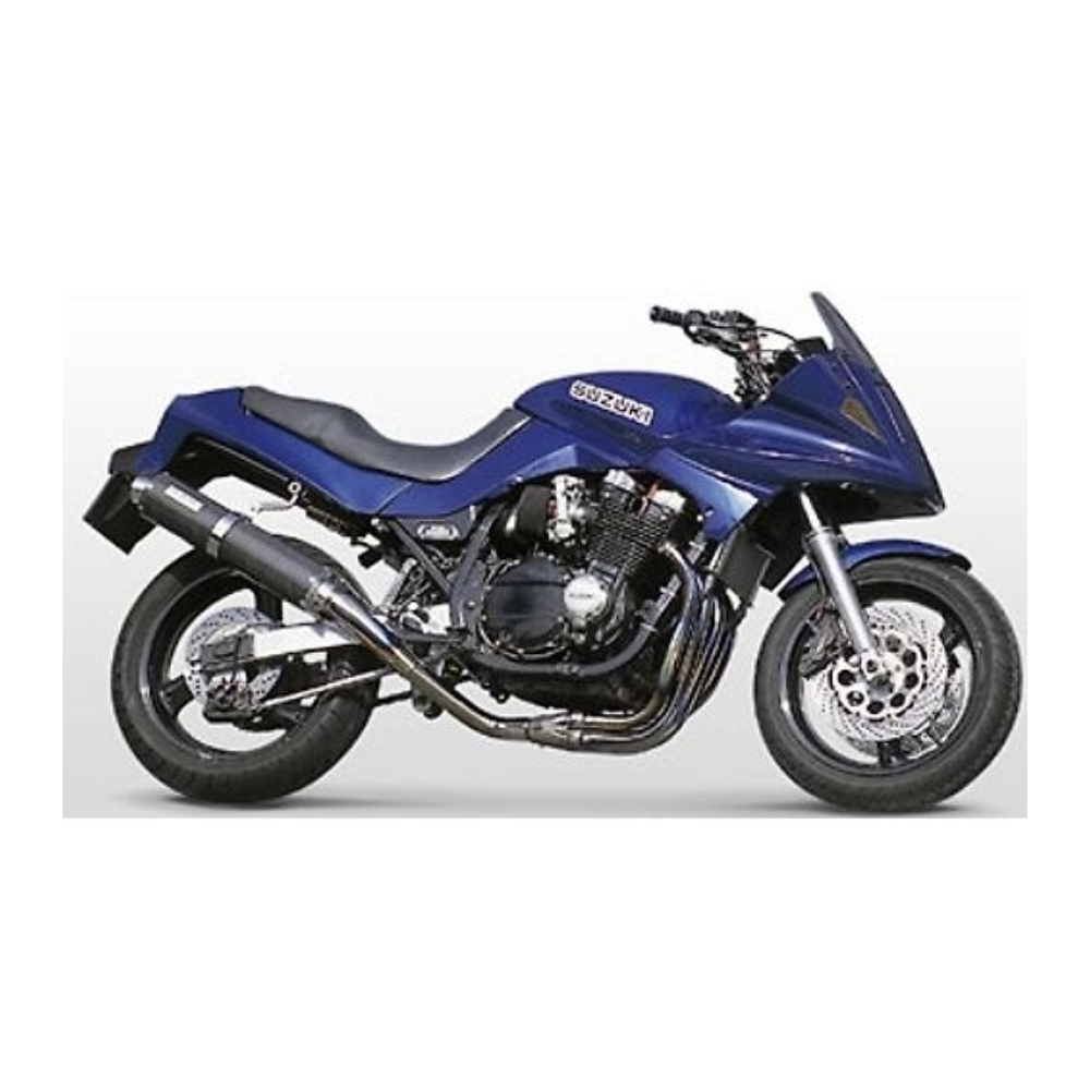 Asahina Racing 79R Titanium Full Exhaust System fits Suzuki GSX750S Katana Type III
