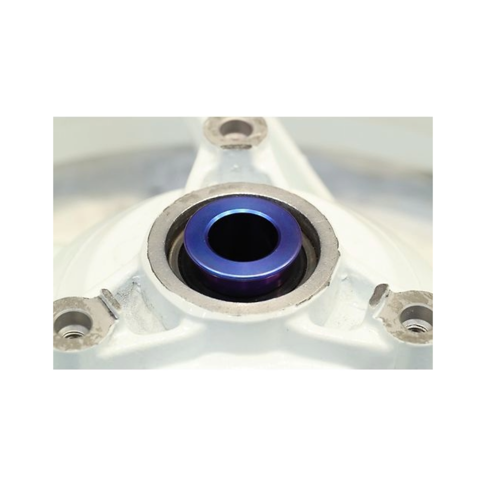 T2Racing Titanium Rear Axle Collar Set fits Honda NSR250R MC18 / MC21
