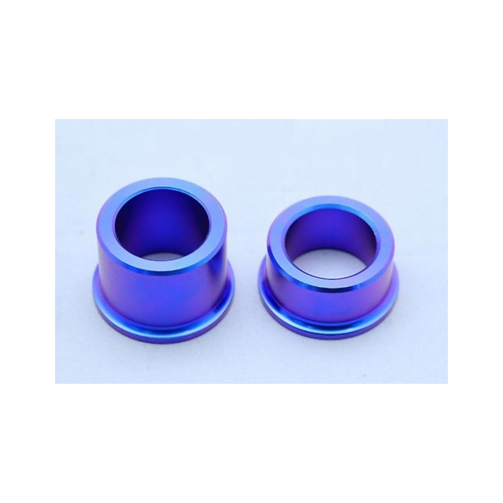 T2Racing Titanium Front Axle Collar Set fits Honda NSR250R MC18 / MC21 / MC28