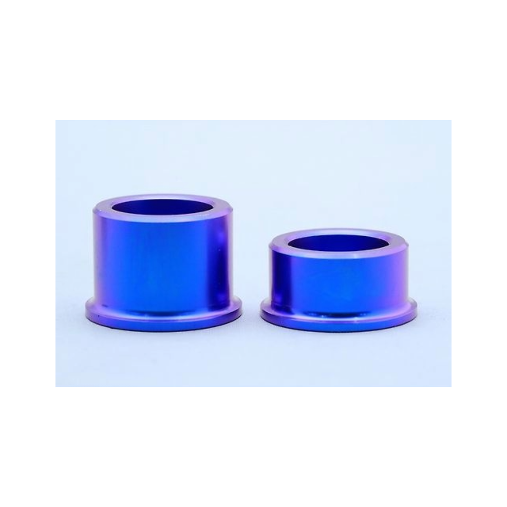 T2Racing Titanium Front Axle Collar Set fits Honda NSR250R MC18 / MC21 / MC28