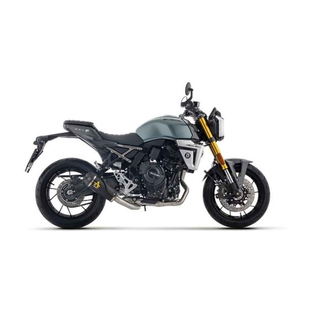 Arrow Works Racing Full Exhaust System – Carbon End Cap (GSX-8R & GSX-8S)
