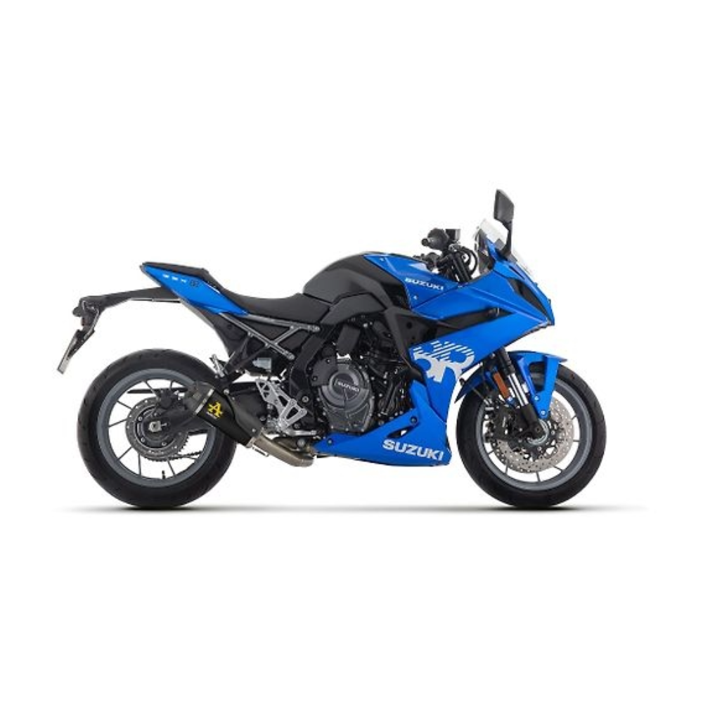 Arrow Works Racing Full Exhaust System – Carbon End Cap (GSX-8R & GSX-8S)