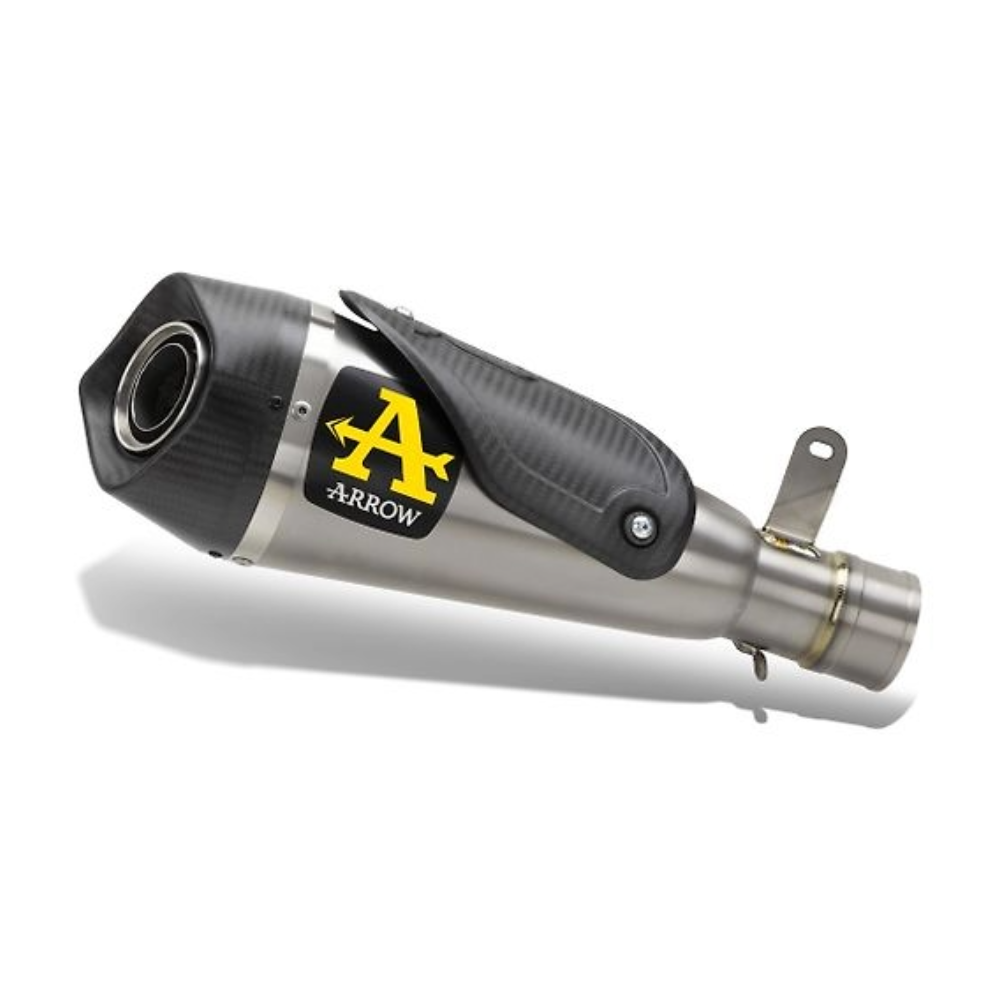 Arrow Works Racing Full Exhaust System – Carbon End Cap (GSX-8R & GSX-8S)