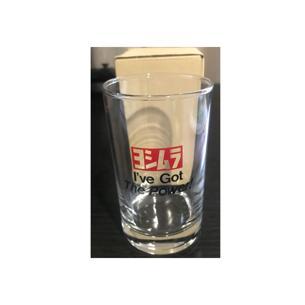 Yoshimura Logo Glass