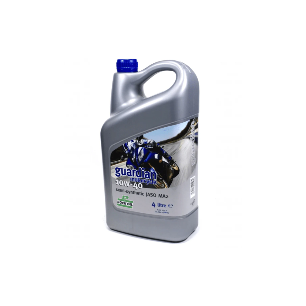 Rock Oil Guardian Motorcycle 10W-40 Semi Synthetic Engine Oil – 4L