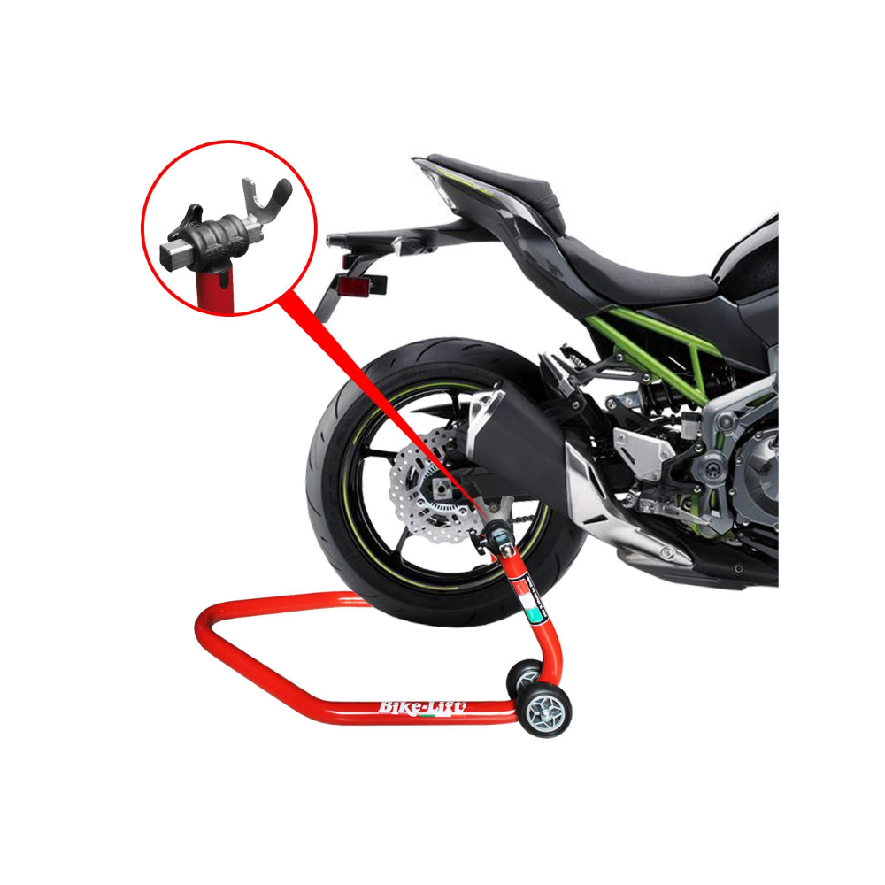 Bike Lift RS17 Rear Paddock Stand – Red