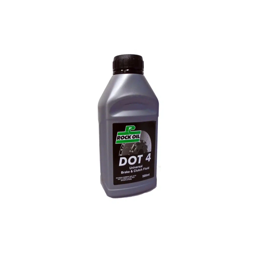 Rock Oil DOT 4 Brake & Clutch Fluid – 500ml